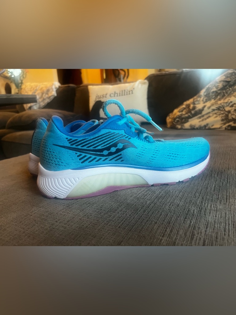 Saucony Teal and Blue Women's Running Shoe
